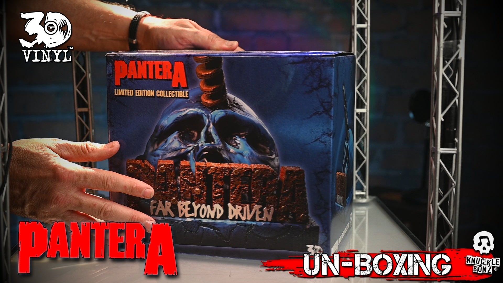 Pantera Far Beyond Driven 3D Vinyl Unboxing at KnuckleBonz